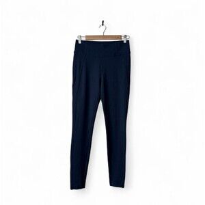 Athleta Size Small Delancey Skyline High‎ Rise Legging Size Small Navy Blue